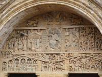 5. Tag Conques - Tympanon mit Jüngsten Gericht