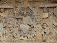 5. Tag Conques - Tympanon mit Jüngsten Gericht