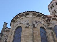 7. Tag Issoire - Dekor an Apsidenkapelle