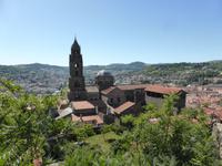 7. Tag Le Puy en Velay - Blick auf Kirche