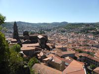 7. Tag Le Puy en Velay - Blick auf Kirche und Stadt