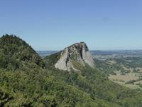 8. Tag Auvergne - Felsen Tuiliere mit Trachytprismen