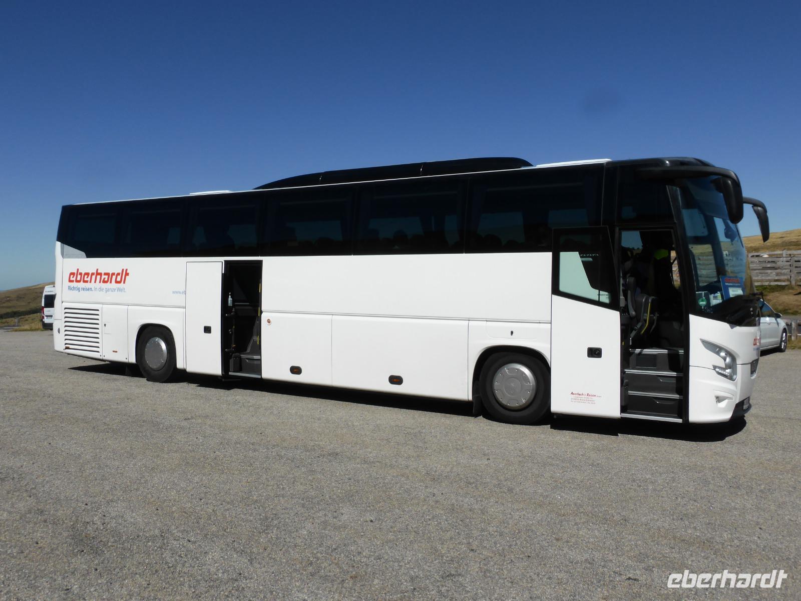 8. Tag Col de la croix Morand - unser Bus