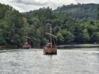 La Roque Gageac: Gabares auf der Dordogne &ndash; &copy; Beate Schroedter (Eberhardt TRAVEL)