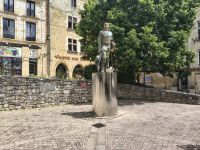 Bergerac Denkmal Cyrano de Bergerac &ndash; &copy; Beate Schroedter (Eberhardt TRAVEL)