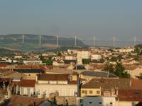 Der mächtige Viadukt bei Millau