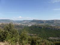 6. Tag Brücke von Millau - Blick auf Millau
