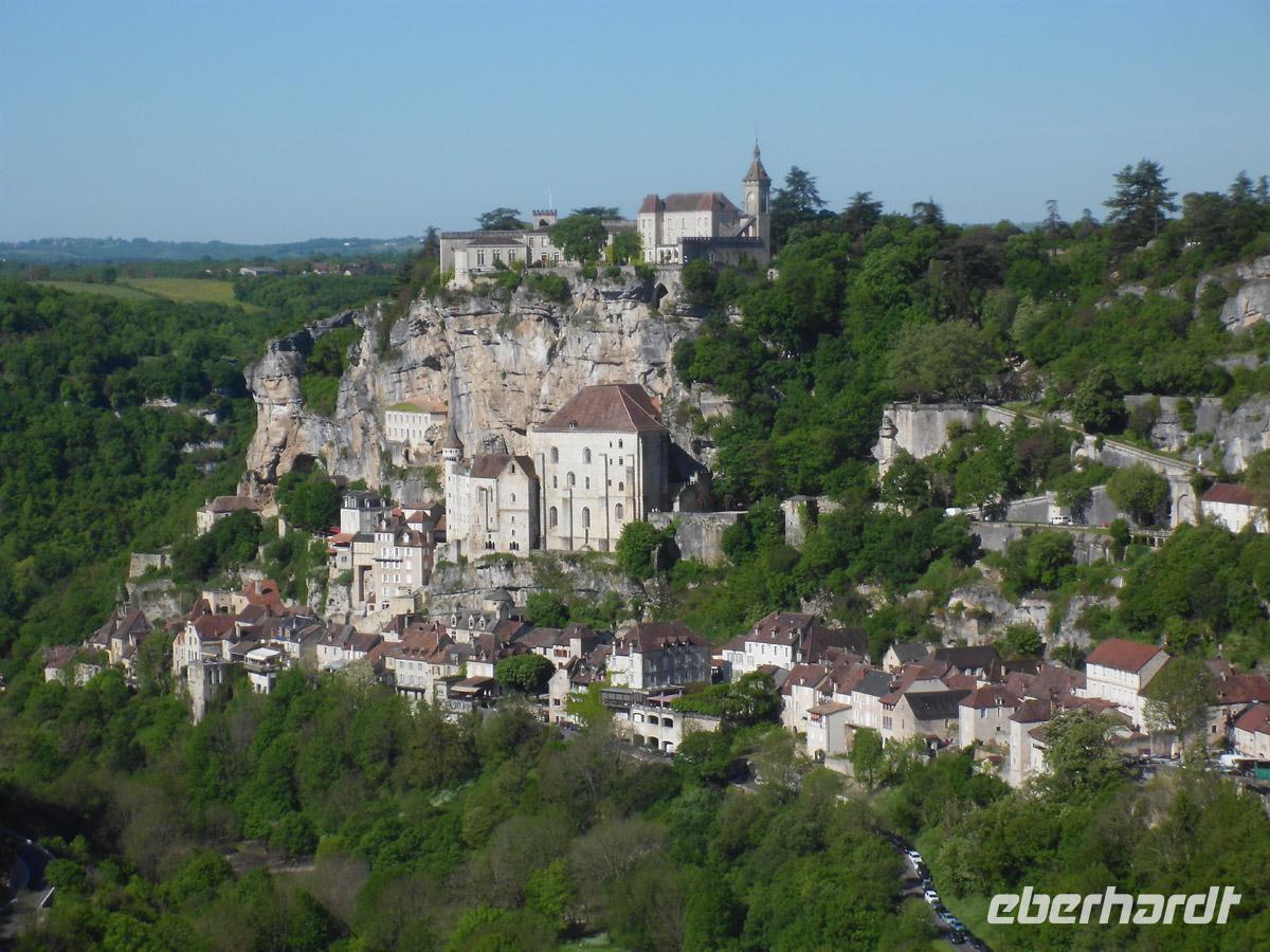 Blick auf Rocamadour