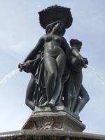 Bordeaux. Fontaine Trois Graces