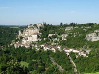 176J Blick auf Rocamadour