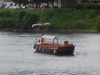 Gabare af der Dordogne bei Bergerac