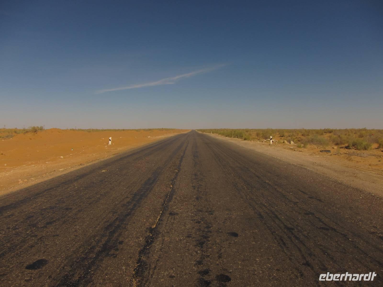 endlose Weite auf dem Weg nach Buchara