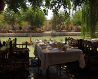 Buchara - Mittagessen am Lyabi Haus Platz