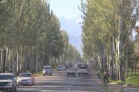 Bishkek - Blick auf die Berge