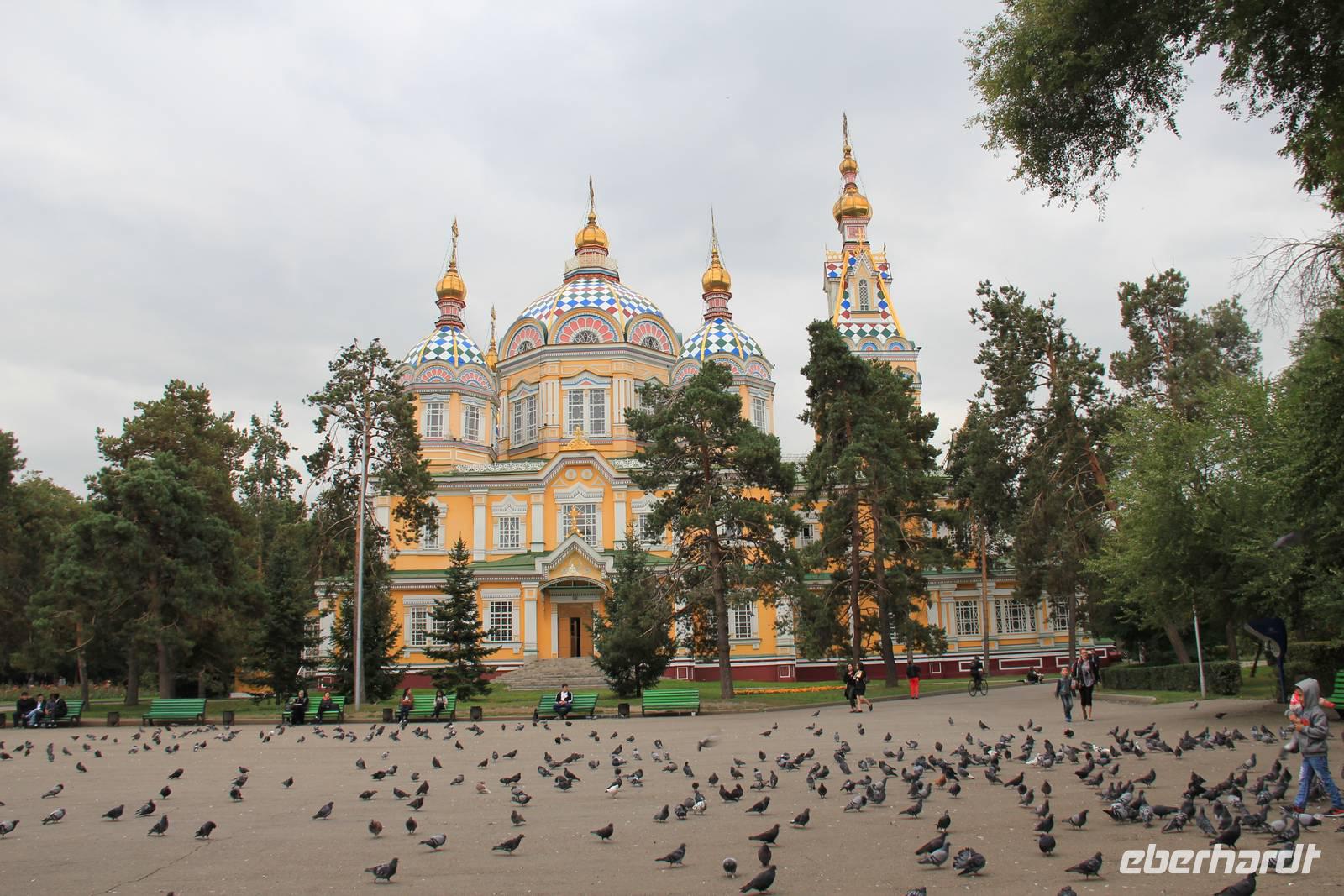 Almaty - Kathedrale im Panfilov Park