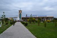 Usbekistan - Bahnhof von Samarkand