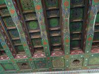 Holzdecke des Museums