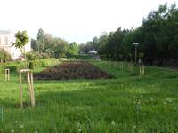 Gepflegte Park-Anlagen in Bischkek