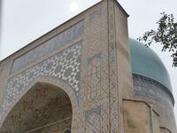 typisches Mosaik-Portal, Registan in Samarkand