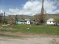 typische Häuser in den Dörfern, Kirgistan