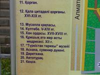 Schema des Freilichtmuseums mit Ahmed-Jassewi-Mausoleum, Turkestan