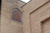 Fenster-Elemente in der Nekropole Shohizinda, Samarkand