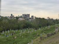 anliegende Friedhof an der Nekropole Shohizinda, Samarkand