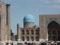 Tilya-Kori-Medresse auf dem Registan-Platz, Samarkand