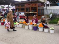 Händler auf dem Siab-Basar, Samarkand