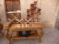 Schnitzer-Werkstatt in Chiwa