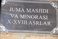 Juma-Moschee und Minarett in Chiwa