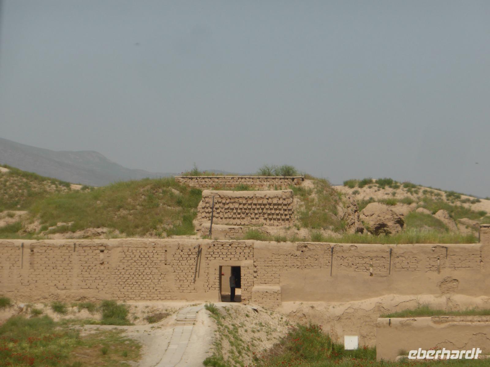 Ruinen von Nisa - die alte Hauptstadt der Parther Staat, ca. 18 km westlich von Aschchabad