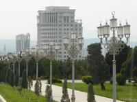 moderne Architektur von Aschchabat, Turmenistan