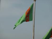 Flagge Turkmenistans