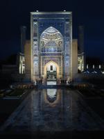 Gur Emir-Komplex am Abend