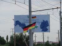 Begrüßung der Eberhardt-Gruppe in Khiva