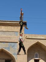 Akrobatikvorstellung exklusiv für Eberhardt