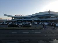 Flughafen Almaty - Ankunft