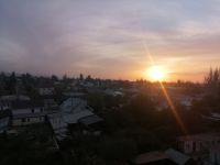 Sonnenuntergang in Karakol