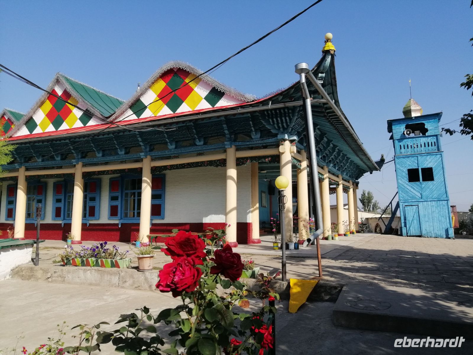 Besichtigung der Dunganen-Moschee in Karakol