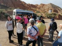 Begegnug mit einer Schulklasse im  