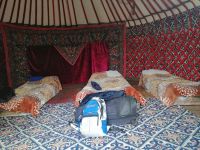 Übernachtung in einer Jurte