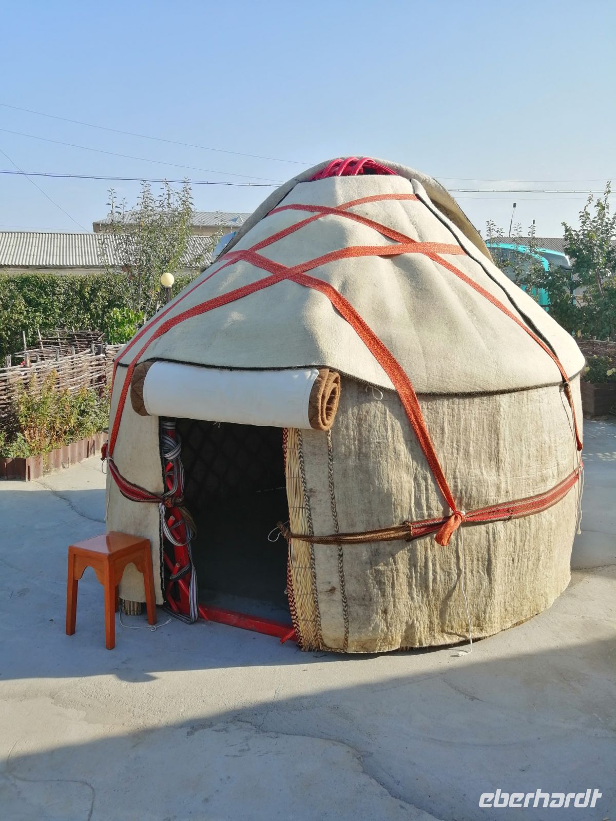 Das Ergebnis der Jurten-Aufstellung kann sich sehen lassen!