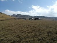 Ankunft auf dem Kalmak-Aschuu-Pass