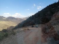 Abstieg vom Pass der 33 Papageien (Teskeytorpo-Pass)