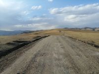 kurze Pause auf dem nächsten kleinen Pass