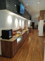 Frühstücksraum im Hotel in Naryn (Grand Khan-Tengri)