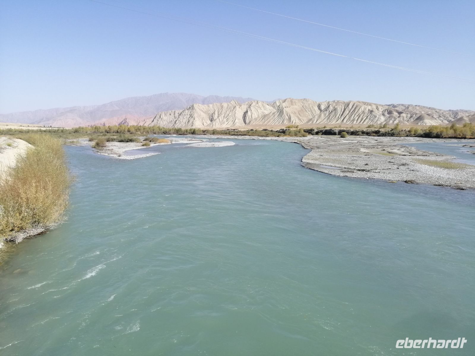 auf dem Weg nach Tasch-Rabat, Fluß At-Baschi