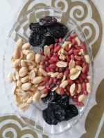 unser Mittagessen bei der Familie im Jurtencamp im Bergtal Kara-Kojun