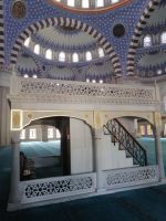 Besichtigung der neuen Moschee in Bischkek